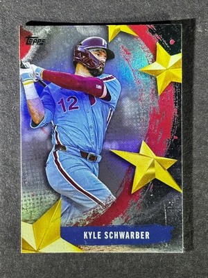 2025 Topps Update Stars of MLB #SMLB-82 Kyle Schwarber - Philadelphia Phillies