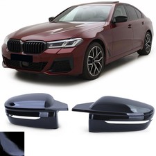 Spiegelkappen Schwarz Glanz zum Austausch passend f�r BMW 5er G30 G31 ab 17