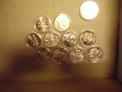 Zombucks Currency Of The Apocalypse 2017/ 2019 10 Coins+Bonus