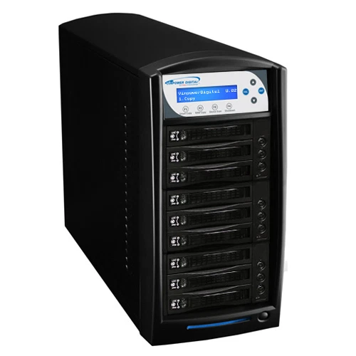 8 Target HDD Hard Drive SSD Data Clone Duplicator Standalone HDDSHARK-8T-BK
