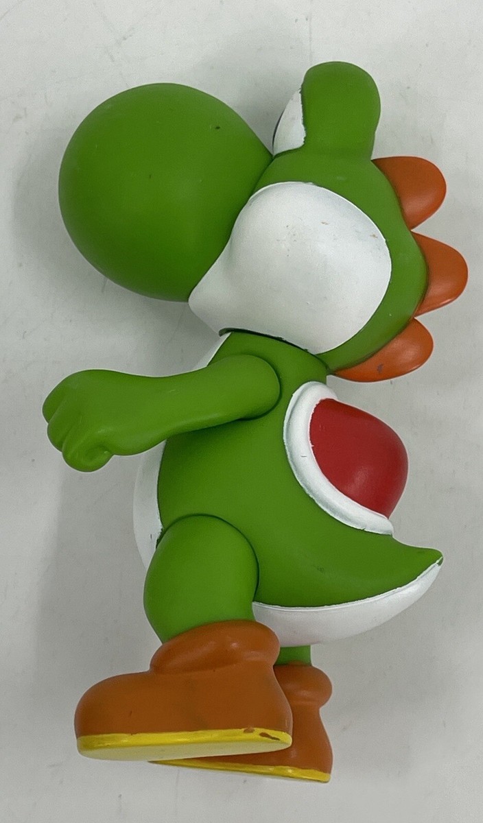 Nintendo 2008 Yoshi Posable Plastic Figurine Super Mario