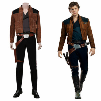 NEW Star Wars Story -Han Solo Cosplay Costume Halloween Carnival Costumes: 
