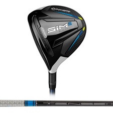 LEFT Handed TaylorMade Sim 2 Max Fairway, 3HL Wood, Regular Flex, Tensei Blue 65