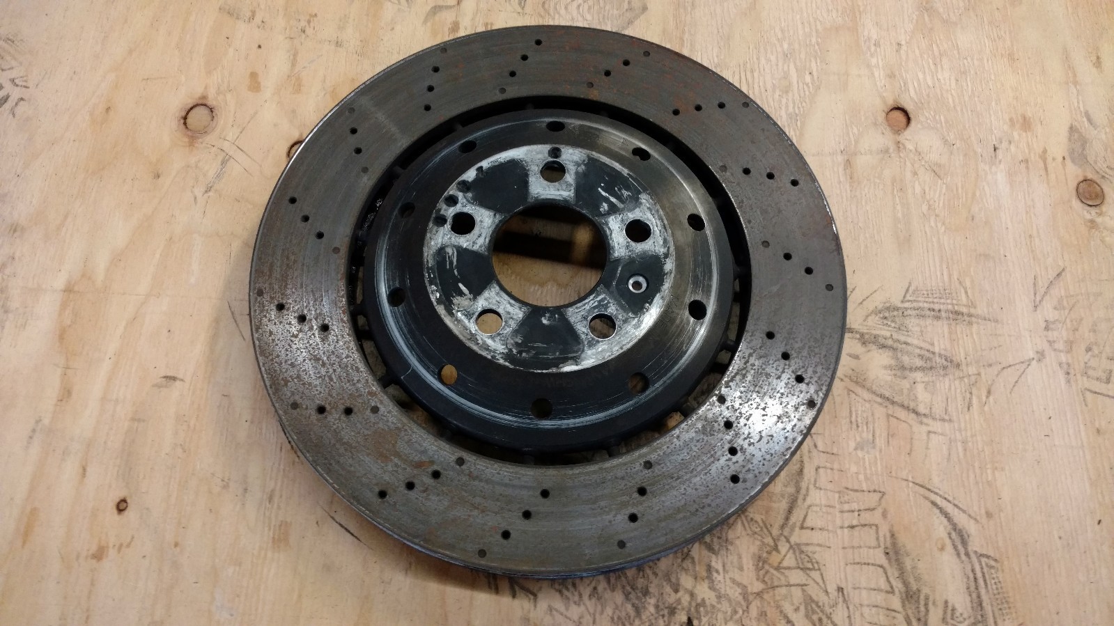 LAMBORGHINI GALLARDO LP560 FRONT  BRAKE DISK ROTOR OEM 420615301B