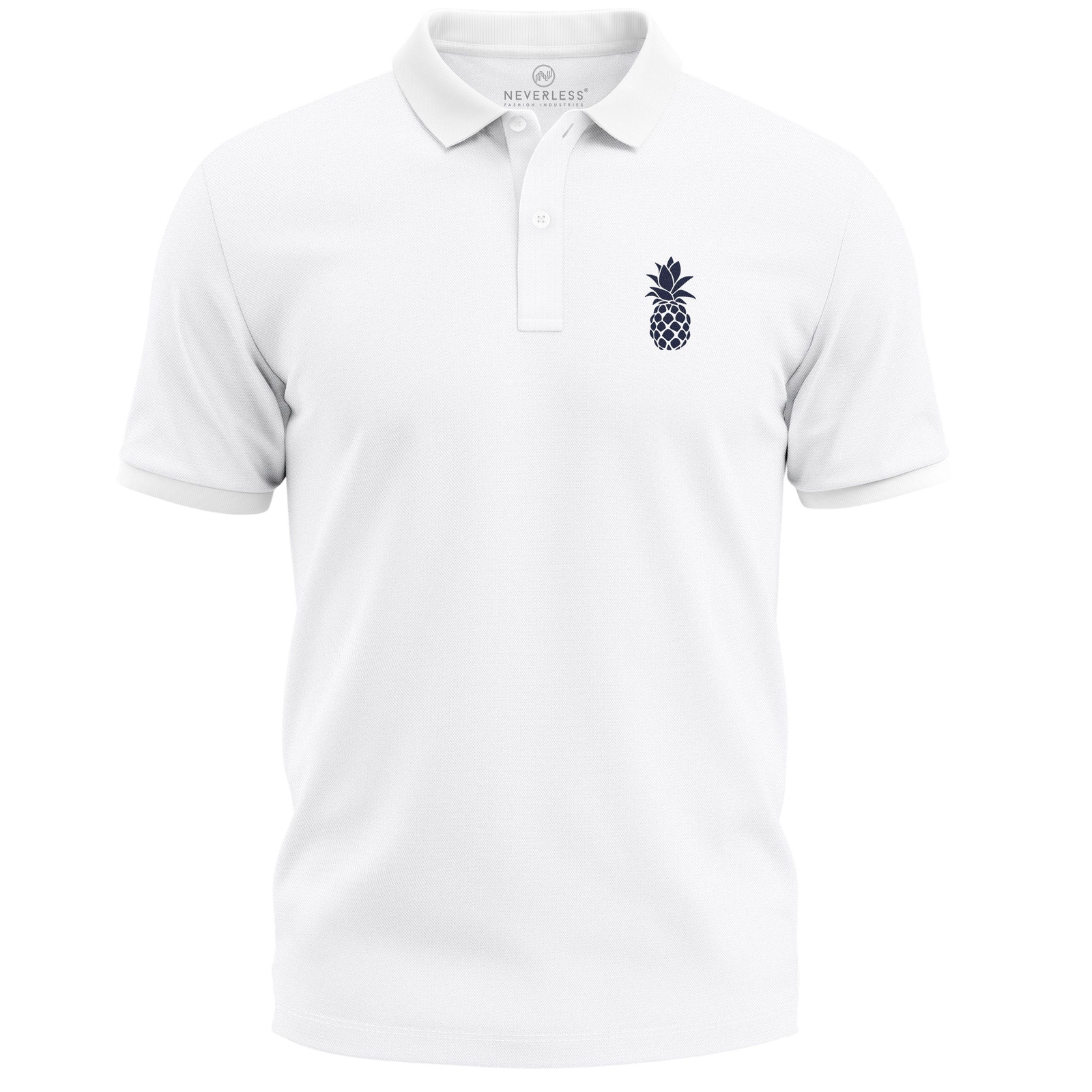 Футболка-поло с принтом Herren mit Ananas от бренда Baumwolle