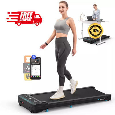 MERACH Walking Pad Treadmill, Under Desk Treadmill, Walking Treadmill 3 in 1