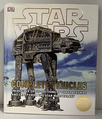 DK Publishing Star Wars Complete Vehicles Hardcover 1st Print MINT