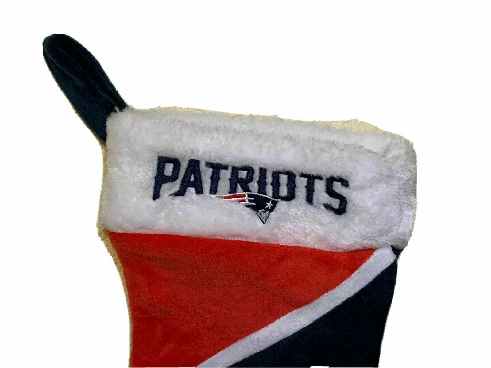 football New England Holiday Christmas Stocking