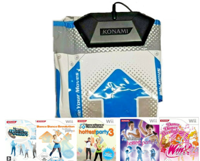 Nintendo Wii Tanzmatte / Dancing Revolution / Hottest Party 1-2-3- 4/ Auswahl
