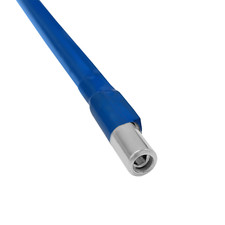 Truss Rod Dual Action Steel 18 1/8 inch 460mm adjustable Guitar Truss Blue