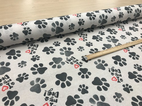 DESIGNER cotton fabric material craft,curtain fabric,140cm wide cats and dogs - Picture 47 of 54