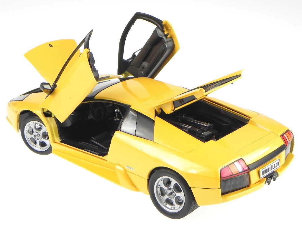 Lamborghini Murcielago 2003 yellow diecast model car 12571 Welly 1
