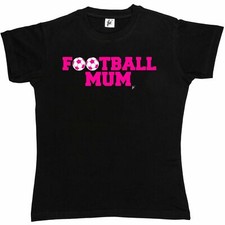 Football Mum Womens Boyfriend Fit T-Shirt