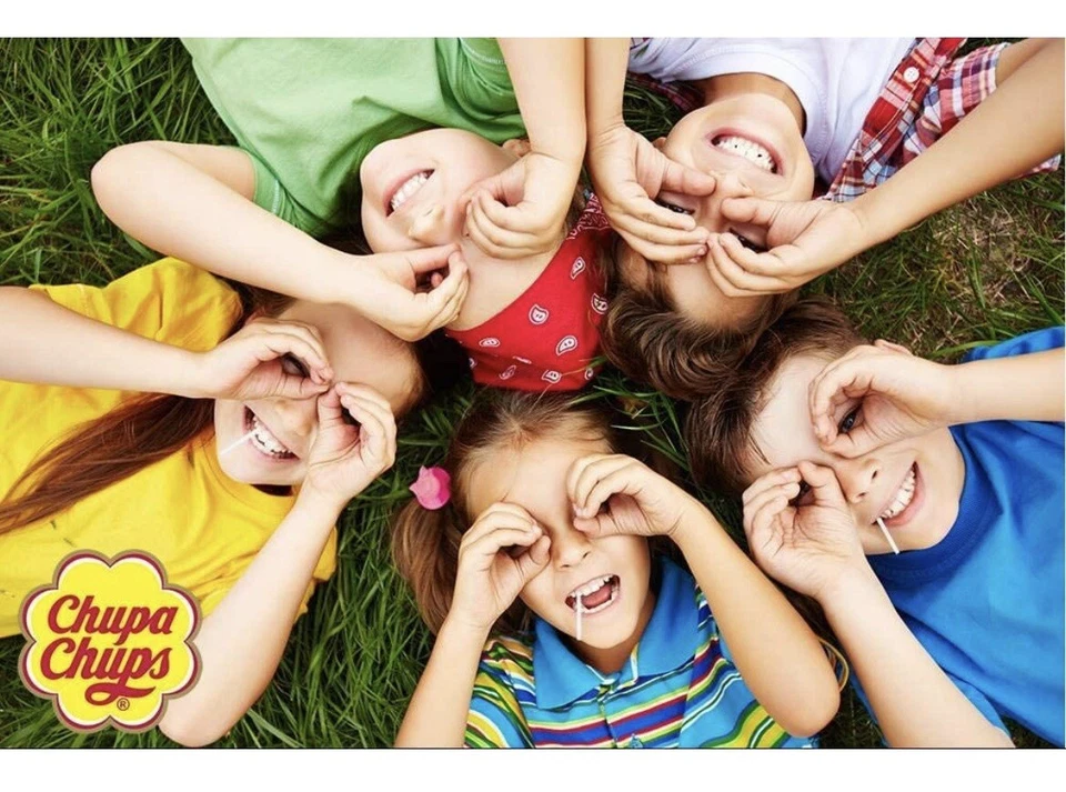Chupa Chups Lollipops Candy, 40 Candy Suckers para Niños, Helado Cremosa Foto 4 de 4