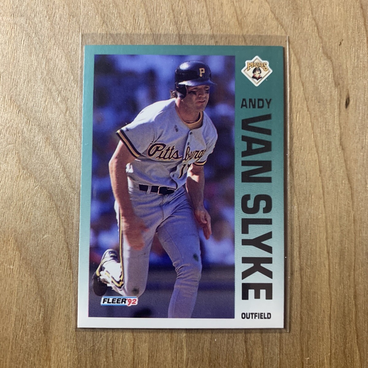 Andy Van Slyke 1992 Fleer #570 Pirates Baseball Card | eBay