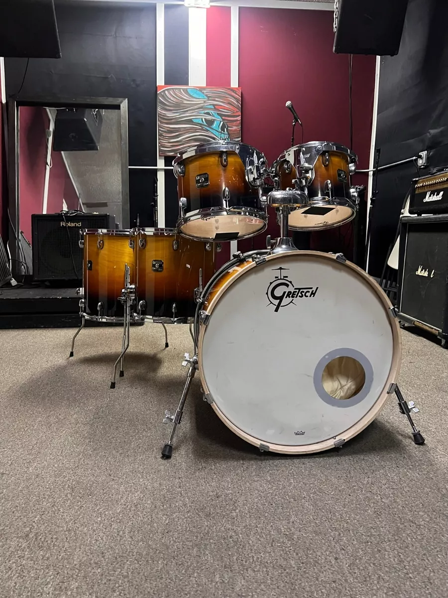 Grestch Catalina Maple 5 Piece Drum Kit Tobacco Fade eBay