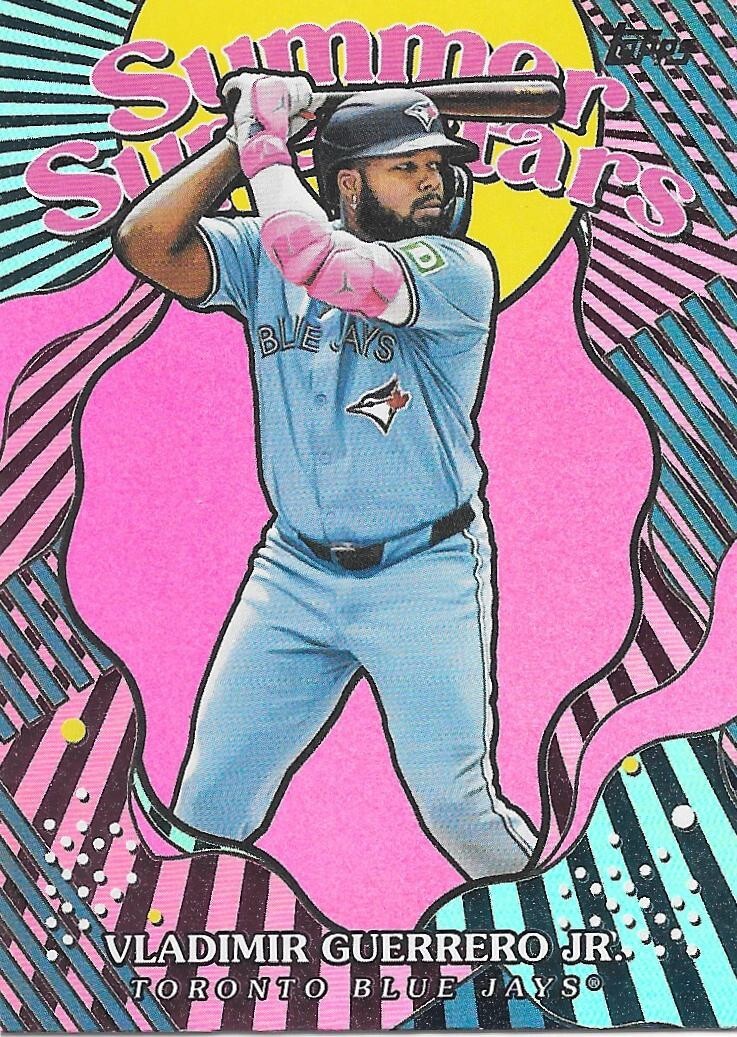 GUERRERO  JR. TOPPS  直筆サインカード 2025 Topps Series 2 VLADIMIR GUERRERO Jr Pink Foil Summer