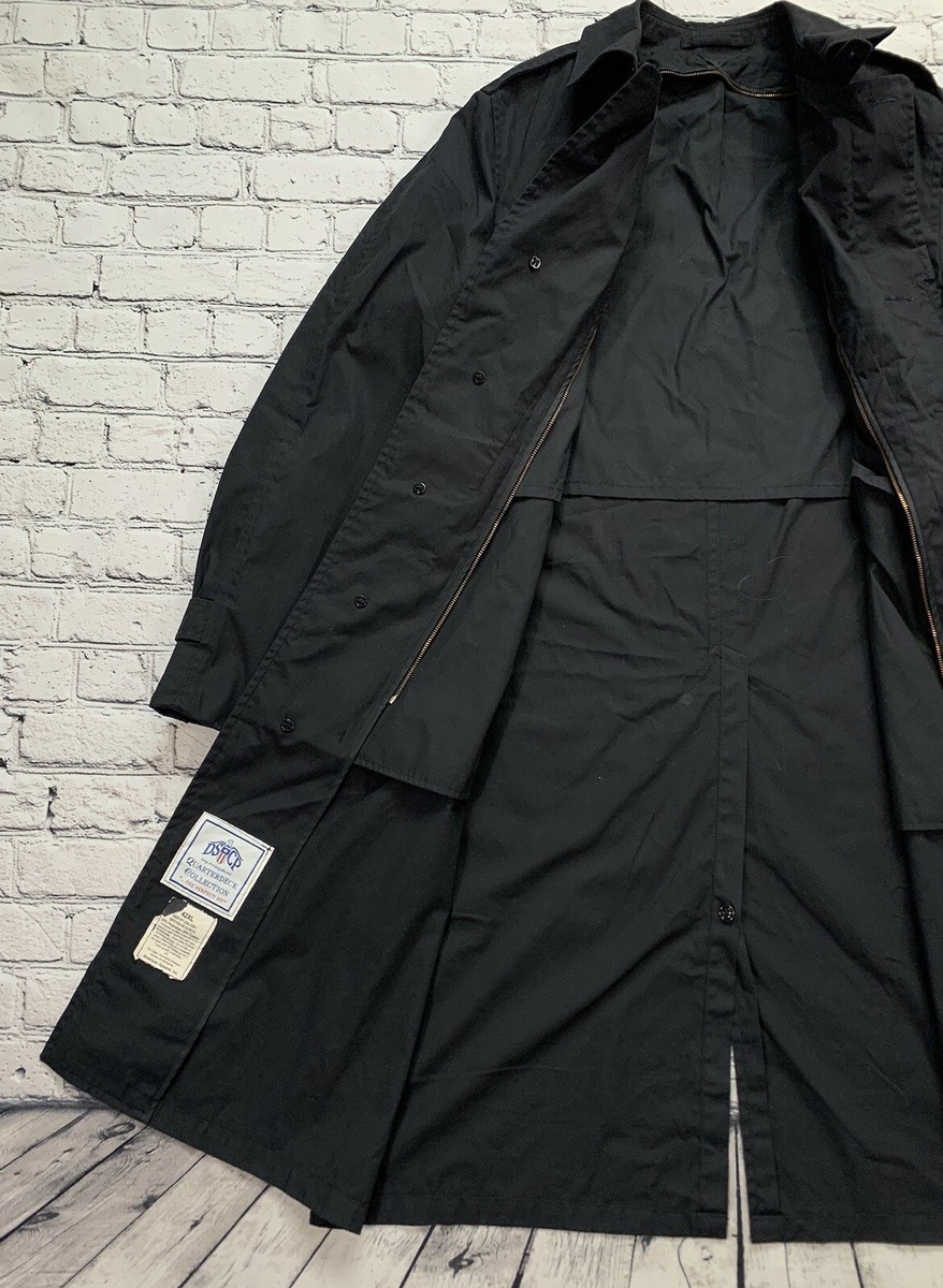 DSCP Quarterdeck Collection US Navy 42XL Black Pea Trench DSCP Quarterdeck Collection US Navy 42XL Black Pea Trench