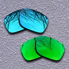 Blue Emerald Green Replacement Lenses For-Oakley Holston Polarized