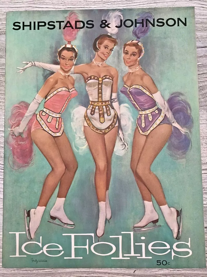 Original Program Shipstads & Johnson Ice Follies 1962 1968 - Image 2 of 4