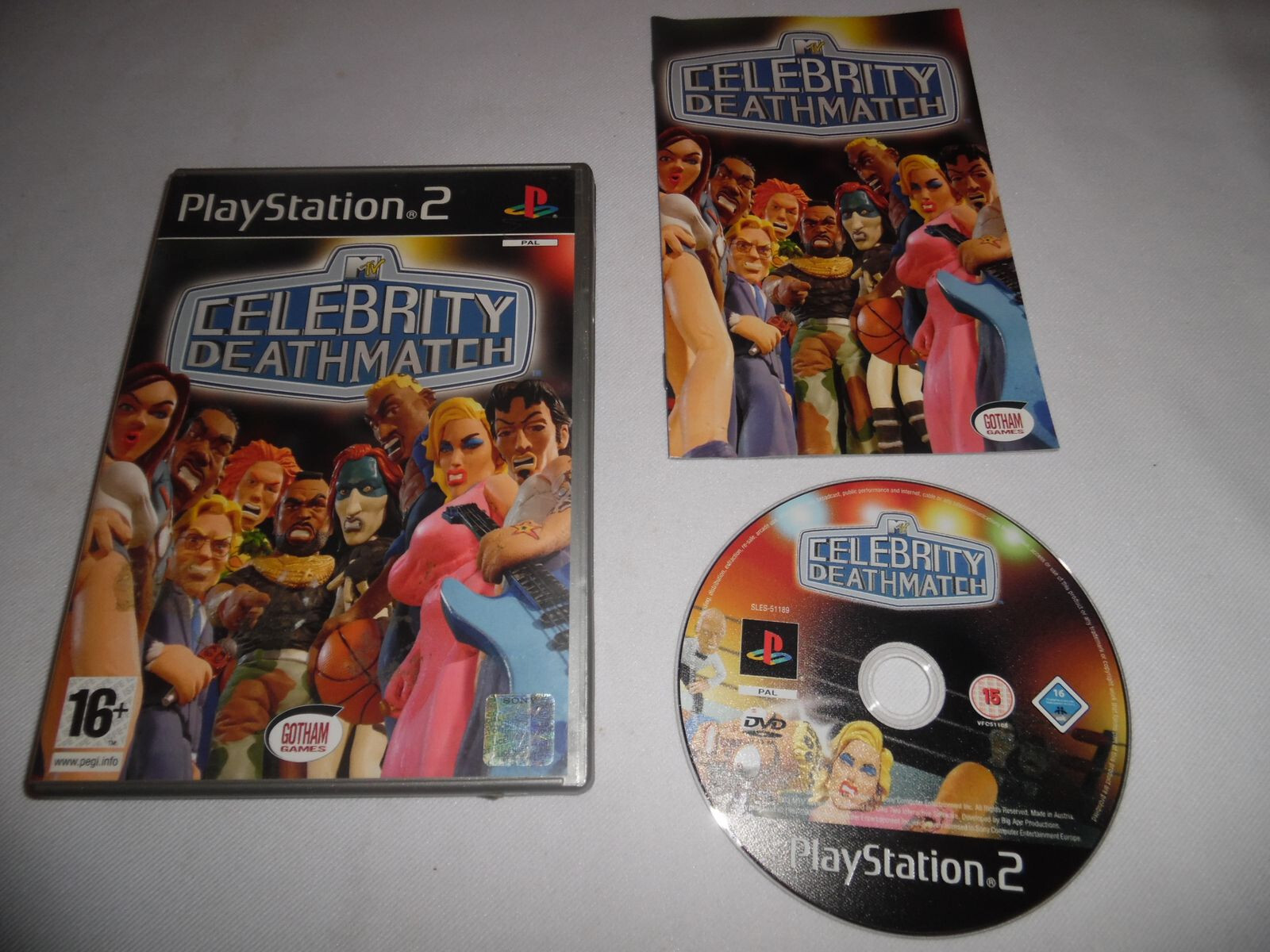 Jeu Playstation 2 - Celebrity Deathmatch - PS2