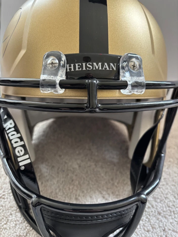 CASCO TAMAÑO COMPLETO FIRMADO POR EDDIE GEORGE HEISMAN FS OHIO STATE BUCKEYES TITANS JSA Foto 3 de 4