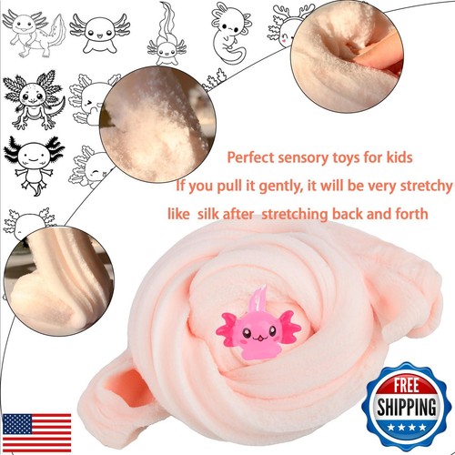 Axolotl Cloud Slime, Premium DIY Scented Slime for Boys Girls, Party Favors f - Picture 4 of 5