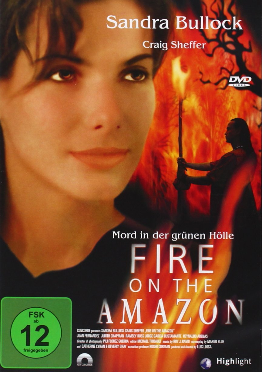 Fire on the Amazon (DVD) Sandra Bullock Craig Sheffer Juan Fernández Ramsey Ross