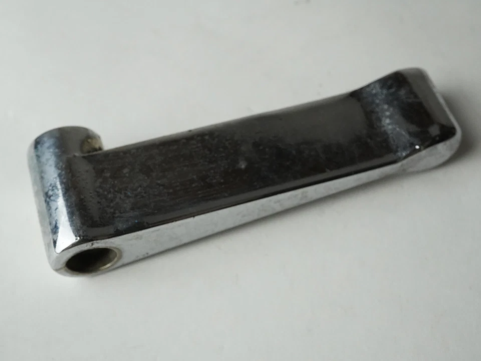 1980 - 1982 Fiat 124 Spider Door Handle Chrome Interior Right Rh Side Oem Foto 3 de 4