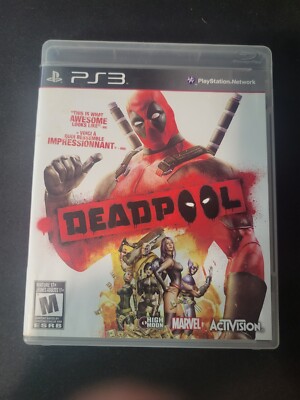 Deadpool Sony PlayStation 3 PS3, 2013 Marvel - Complete with Manual CIB