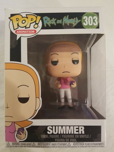 NIB Funko Rick And Morty Summer POP 