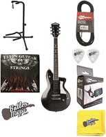 Washburn P2bsk Black Sparkle 1990's Re-issue Electric Guitar W/strings + More on sale Washburn P2bsk Black Sparkle 1990's Re-issue Electric Guitar W/strings + More on sale