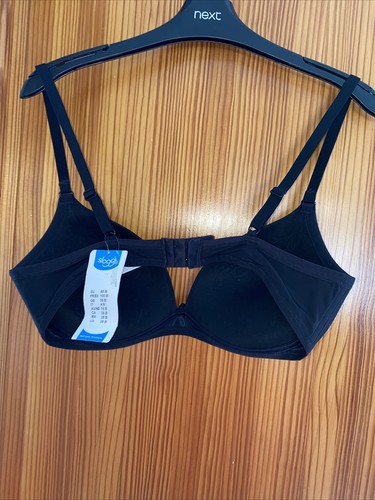 Reggiseno Sloggi ferretto coppa liscia taglia 38 B nuovo etichette nero - Foto 7 di 9