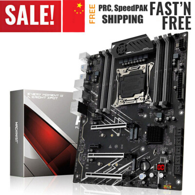 MACHINIST X99 Motherboard  SATA 3.0 Support Intel Xeon CPU E5 V3 V4 DDR4 ECC