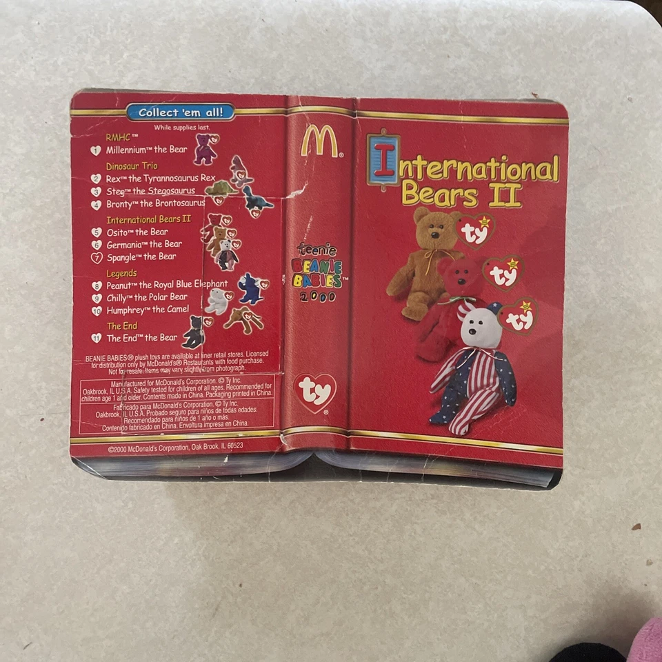 Lote de peluches para niños, Minnie Mouse, Max y Ruby, Ty Beanie Baby “spangle” Foto 3 de 4