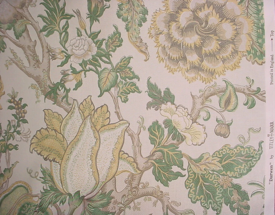 Tela de tapicería con estampado de lino jacobeo con estampado Darwen Lee Jofa 2013131 10-3/4 años Foto 3 de 4