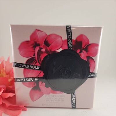 Flowerbomb Ruby Orchid Victor&Rolf Eau de Perfum 1.7 Fl. Oz. 50 Ml. Sealed Box