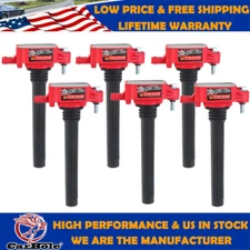 6 Ignition Coil packs for Chrysler Dodge Jeep Ram 2011-2016 V6 3.6L UF648 C1791