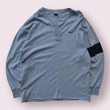 Vintage Gray Nike Mini Swoosh Sweatshirt 90s Size XL