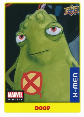#67 DOOP 2020 2021 Upper Deck Marvel Ages X-MEN STICKER PARALLEL
