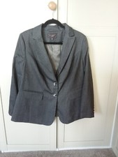 ANN HARVEY  LADIES GREY BUSINESS JACKET SIZE 16