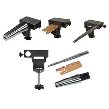 Multi Mandrel Kit w/ Anvil Clamp, wooden Bench Pin, ROUND Bracelet and Mandrel