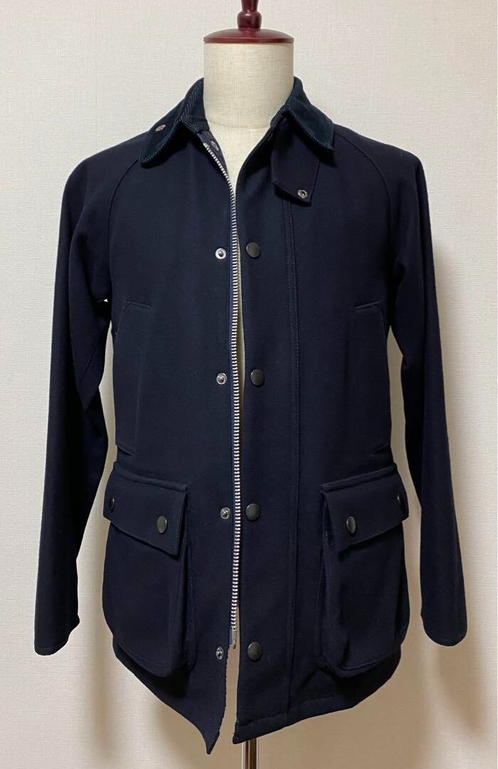 Barbour BEDALE SL Jacket dark navy blue wool size 36 Barbour BEDALE SL Jacket dark navy blue wool size 36