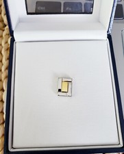 NEW   Croft & Barrow Tie Pin Tack Clip rectan...