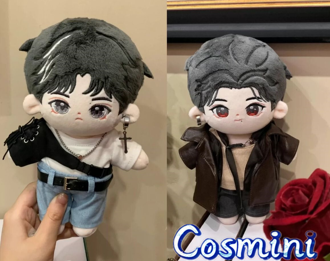 In Stock The Untamed Xiao Zhan Wang Yibo 20cm Plush Doll Toy Gift