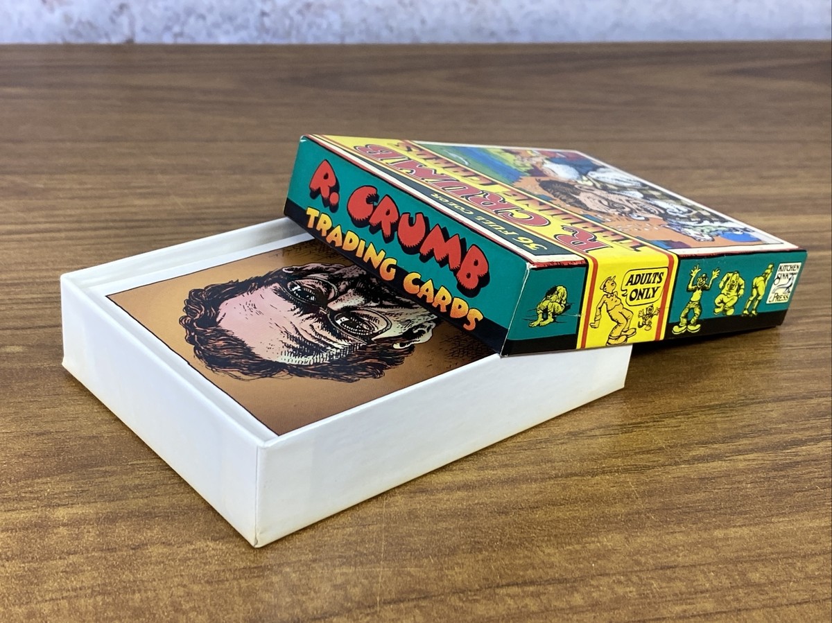 R. Crumb Trading Cards Robert Kitchen Sink 3rd Printing