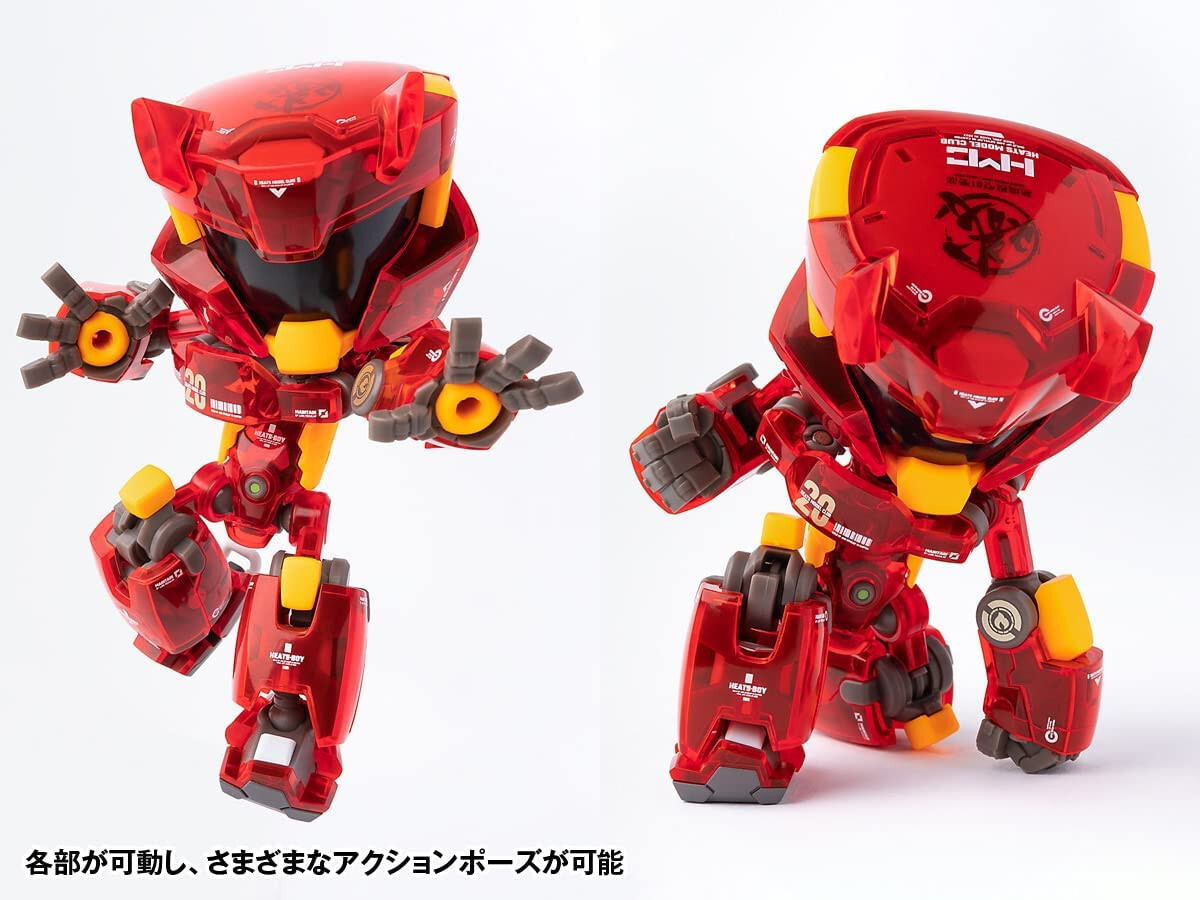 WAVE EARNESTCORE CRAFT HEATS BOY 90mm Action Figure w/ Tracking