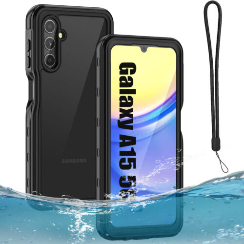 Waterproof Case For Samsung Galaxy A15 5G Shockproof Cover Screen Protector - Photo 1/13