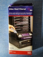 READ RIGHT RR2216 Video Head Kleen  VHS/VCR Head Cleaner Retro VIDEOTAPE ONLY