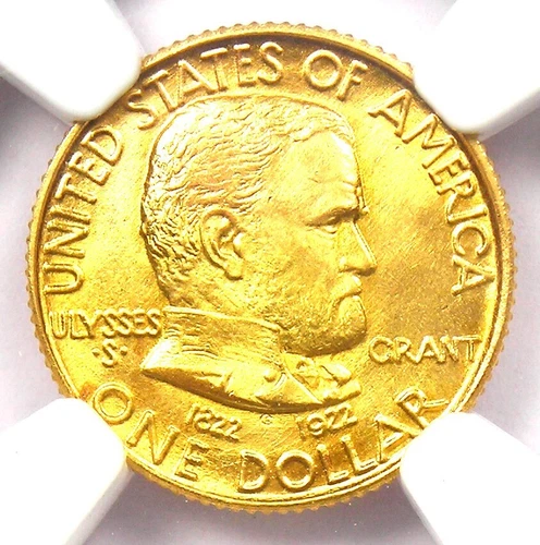 1922 Grant Gold Dollar G$1 - Certified NGC MS67+ Plus Grade - $7,500 Value!